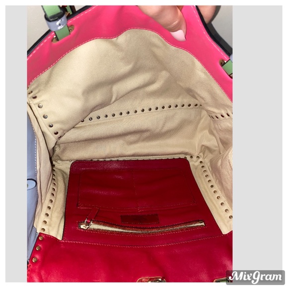 🎈Sold xtra pics valentino Colorblock Rockstud - Picture 5 of 16